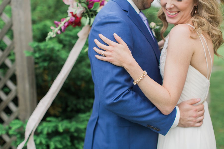 Bright Berry Toned Canadian Brewery Wedding via TheELD.com