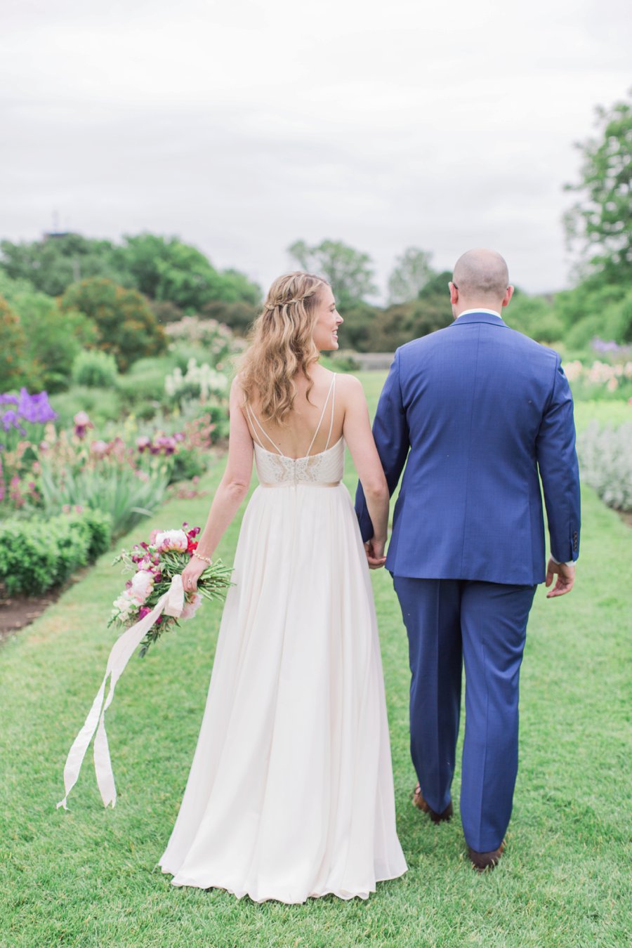 Bright Berry Toned Canadian Brewery Wedding via TheELD.com