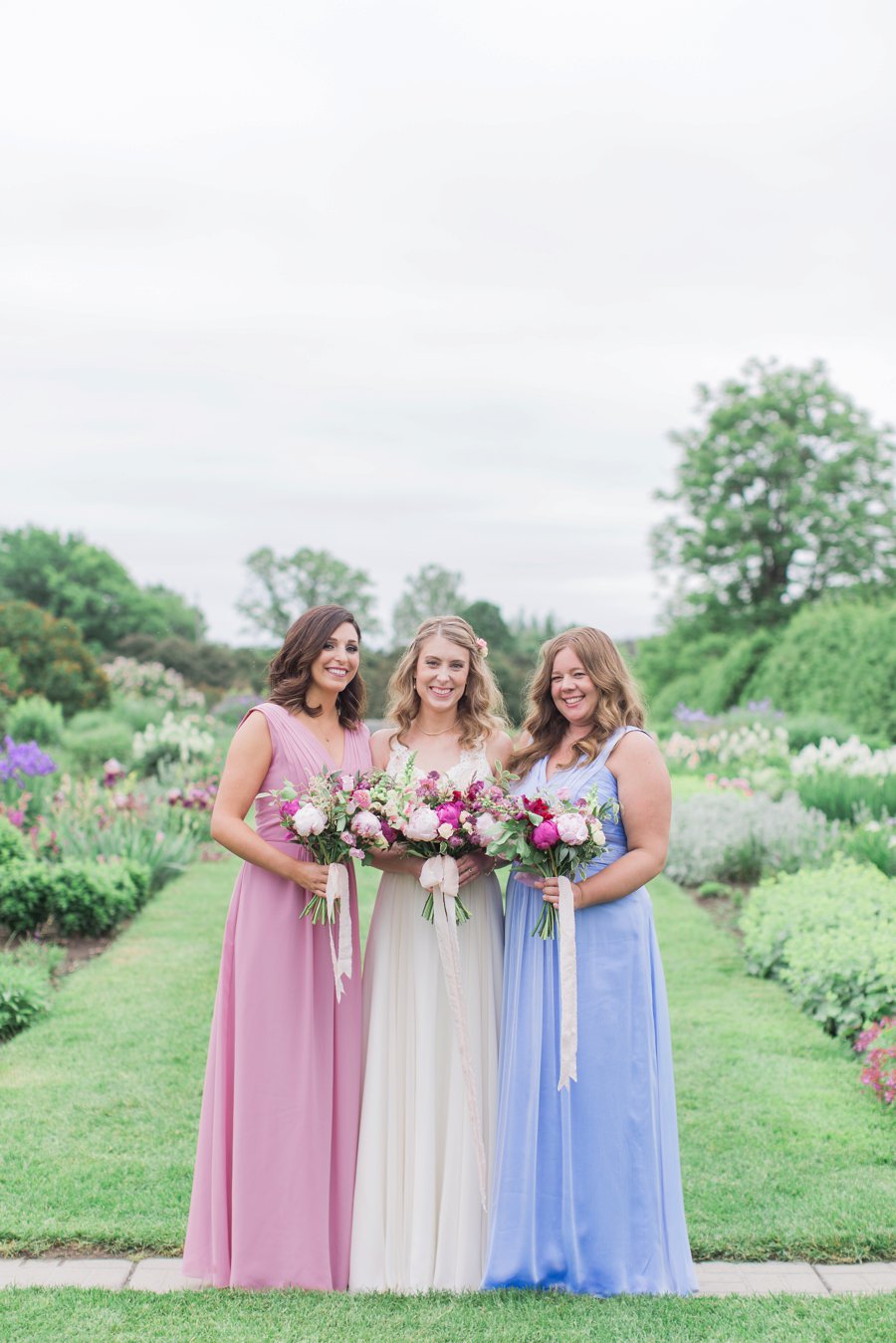 Bright Berry Toned Canadian Brewery Wedding via TheELD.com