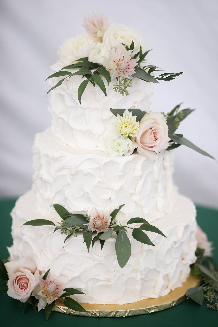 Green and White Rustic Virginia Wedding via TheELD.com