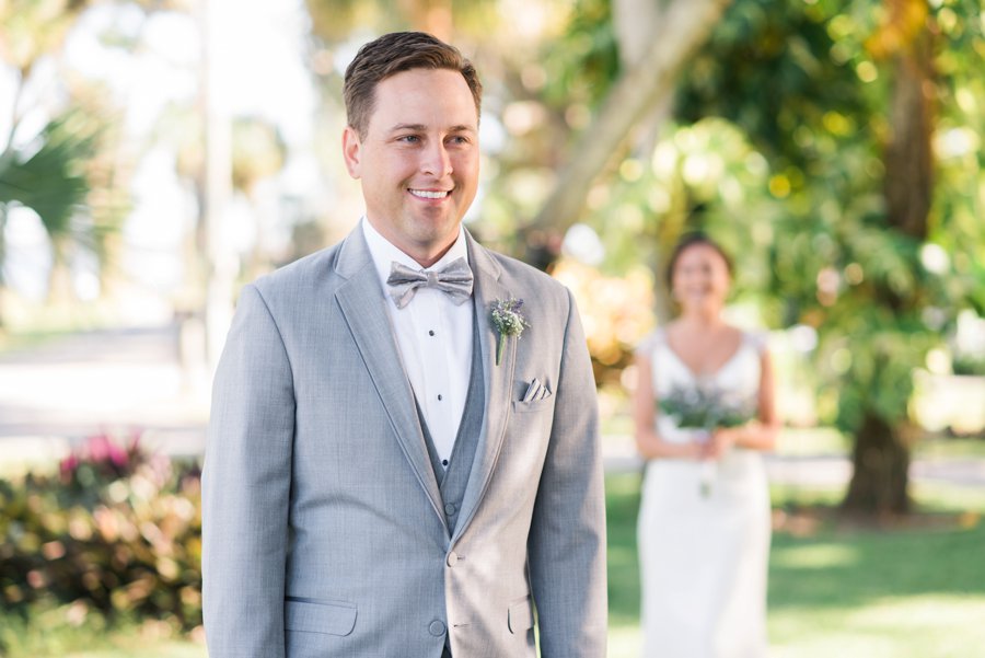 Lavender & Green Vintage Backyard Wedding via TheELD.com