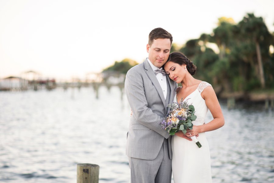 Lavender & Green Vintage Backyard Wedding via TheELD.com