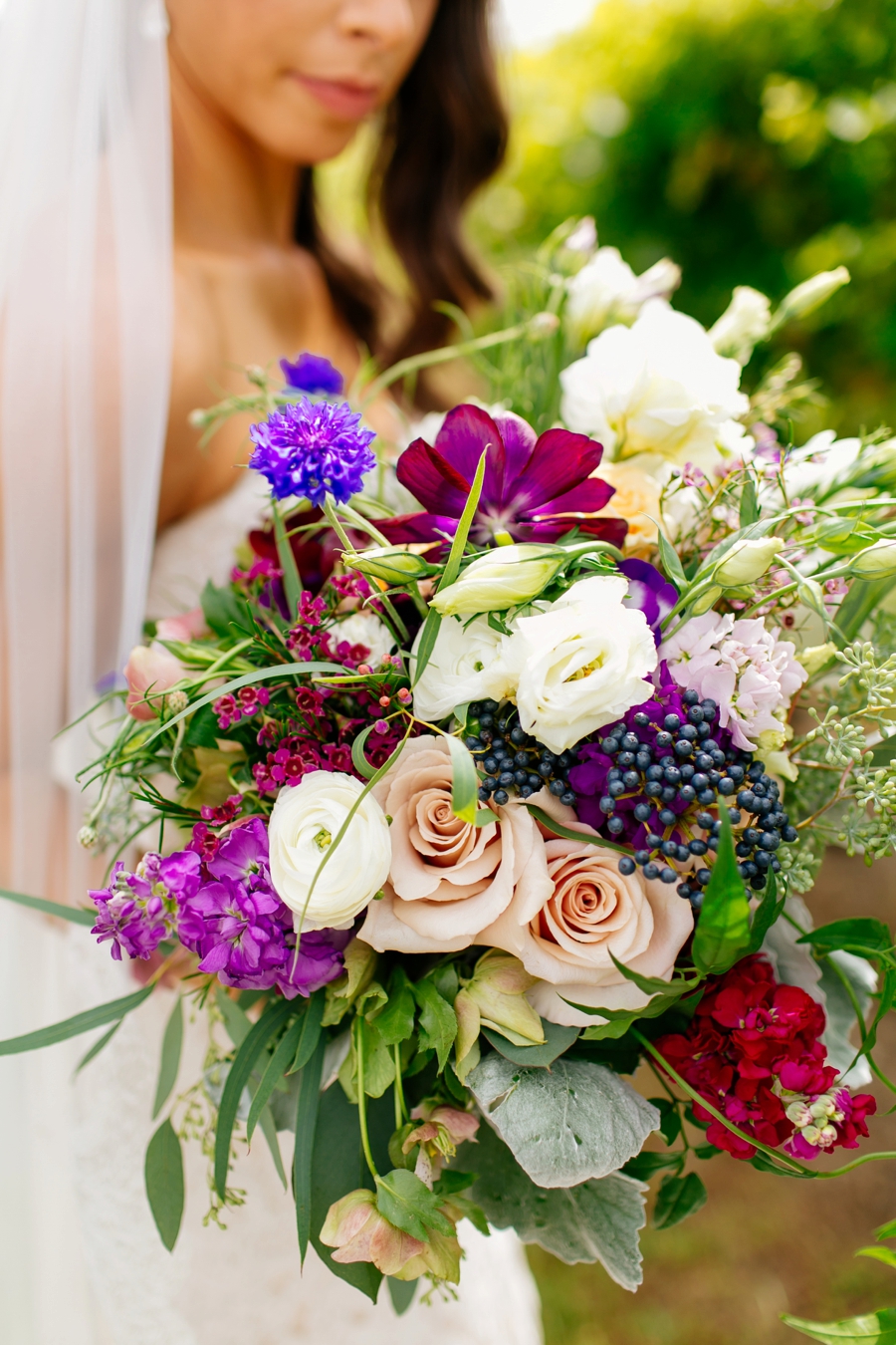 Berry Inspired Wisconsin Wedding via TheELD.com