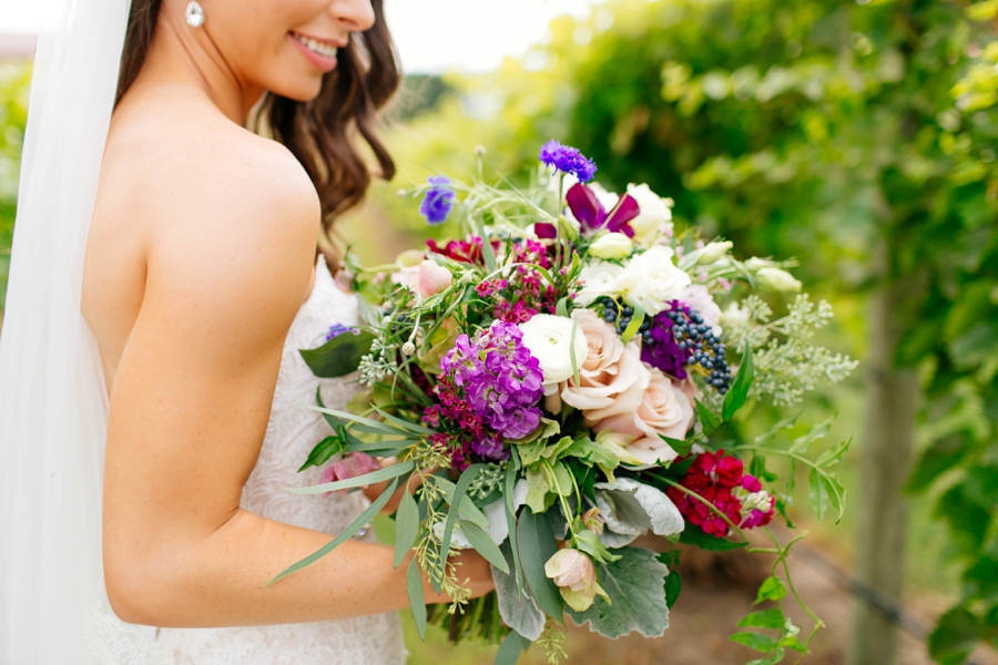 Berry Inspired Wisconsin Wedding via TheELD.com