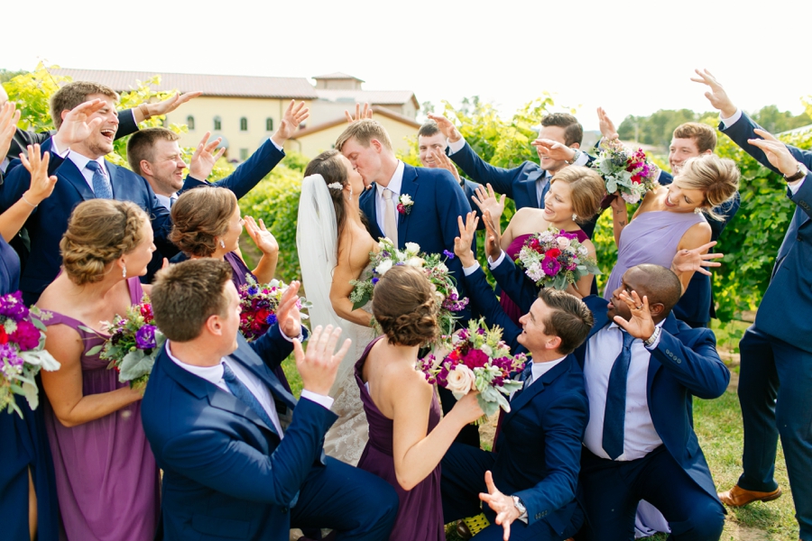 Berry Inspired Wisconsin Wedding via TheELD.com