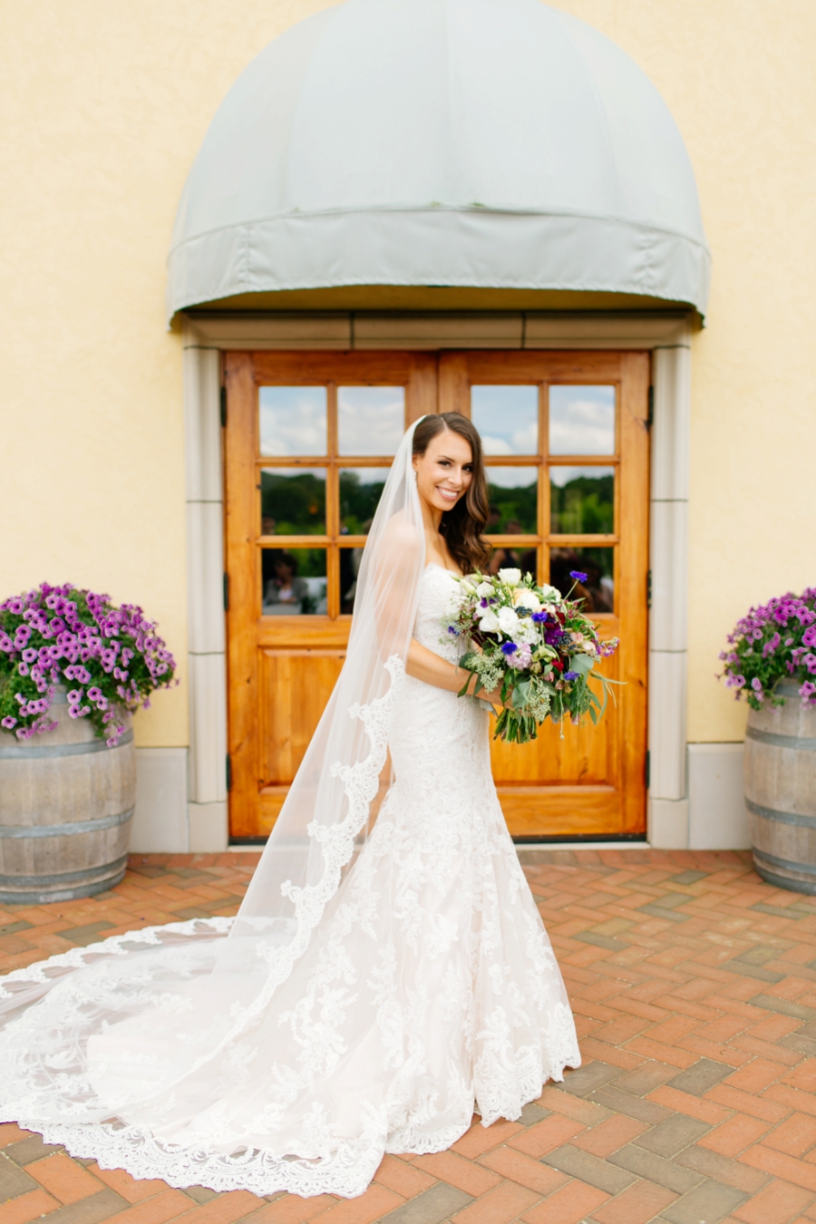 Berry Inspired Wisconsin Wedding via TheELD.com