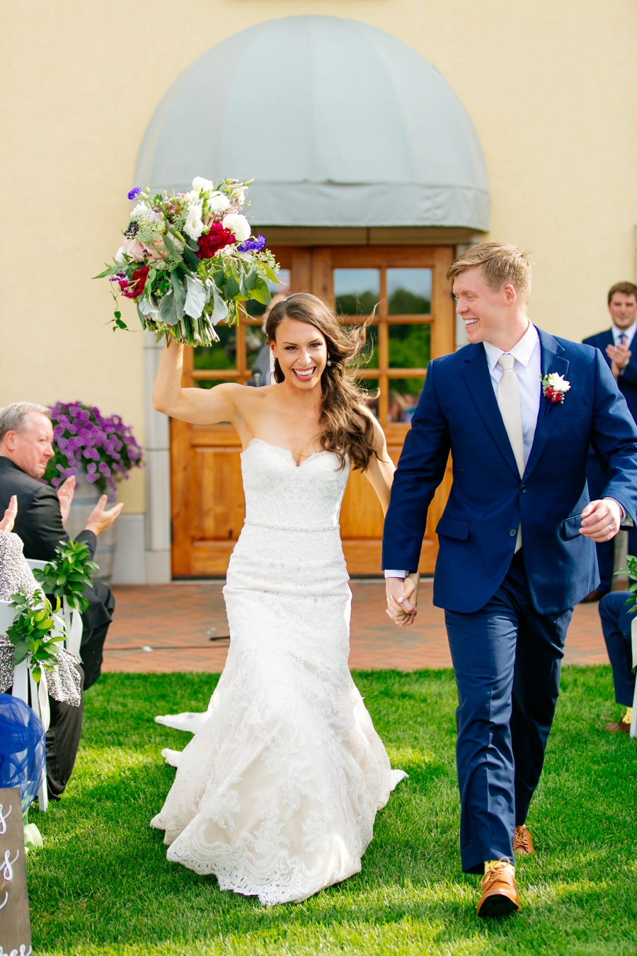 Berry Inspired Wisconsin Wedding via TheELD.com