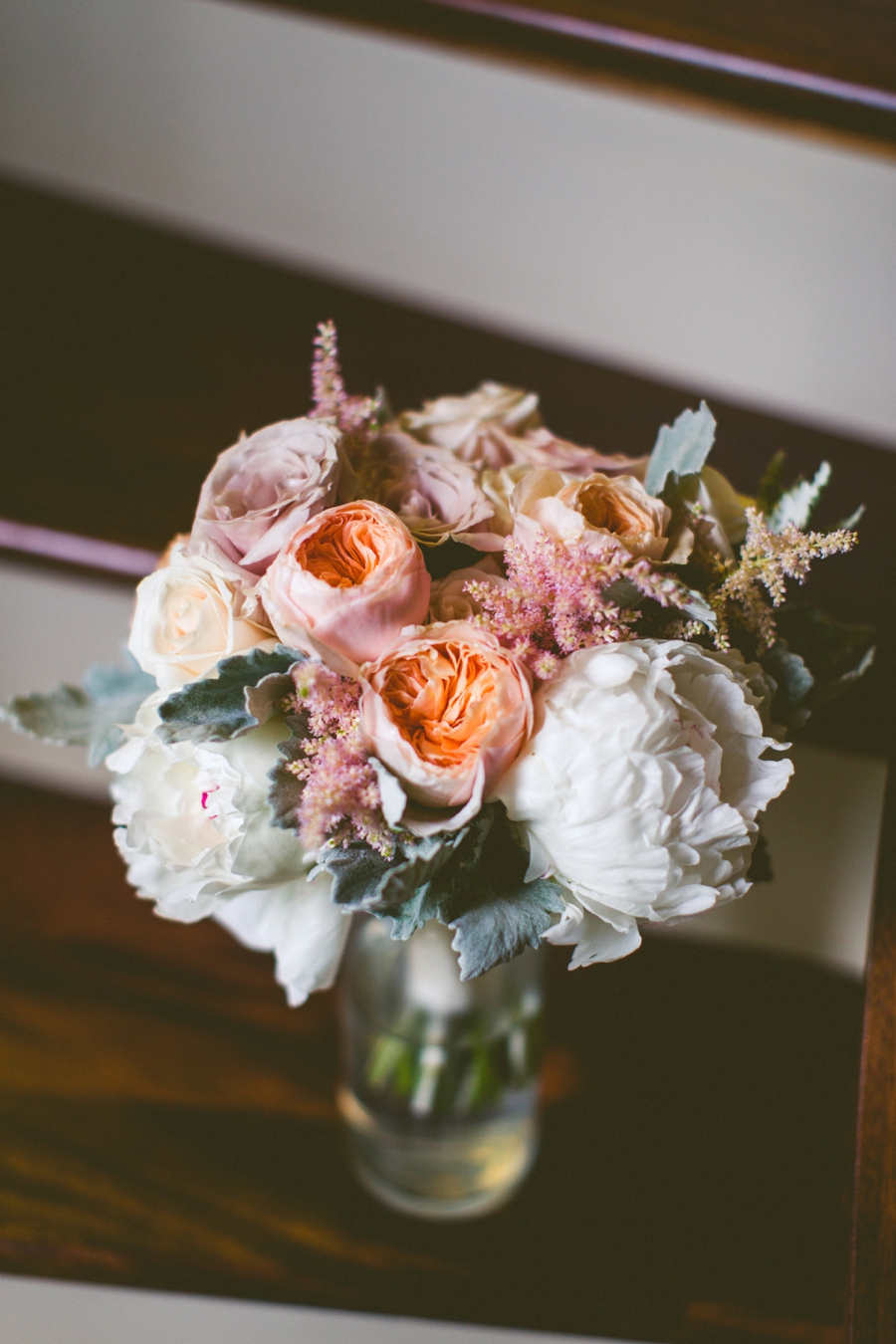 Romantic Pink & White Southern Wedding via TheELD.com