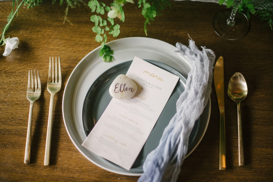 Modern Organic Wedding Inspiration via TheELD.com