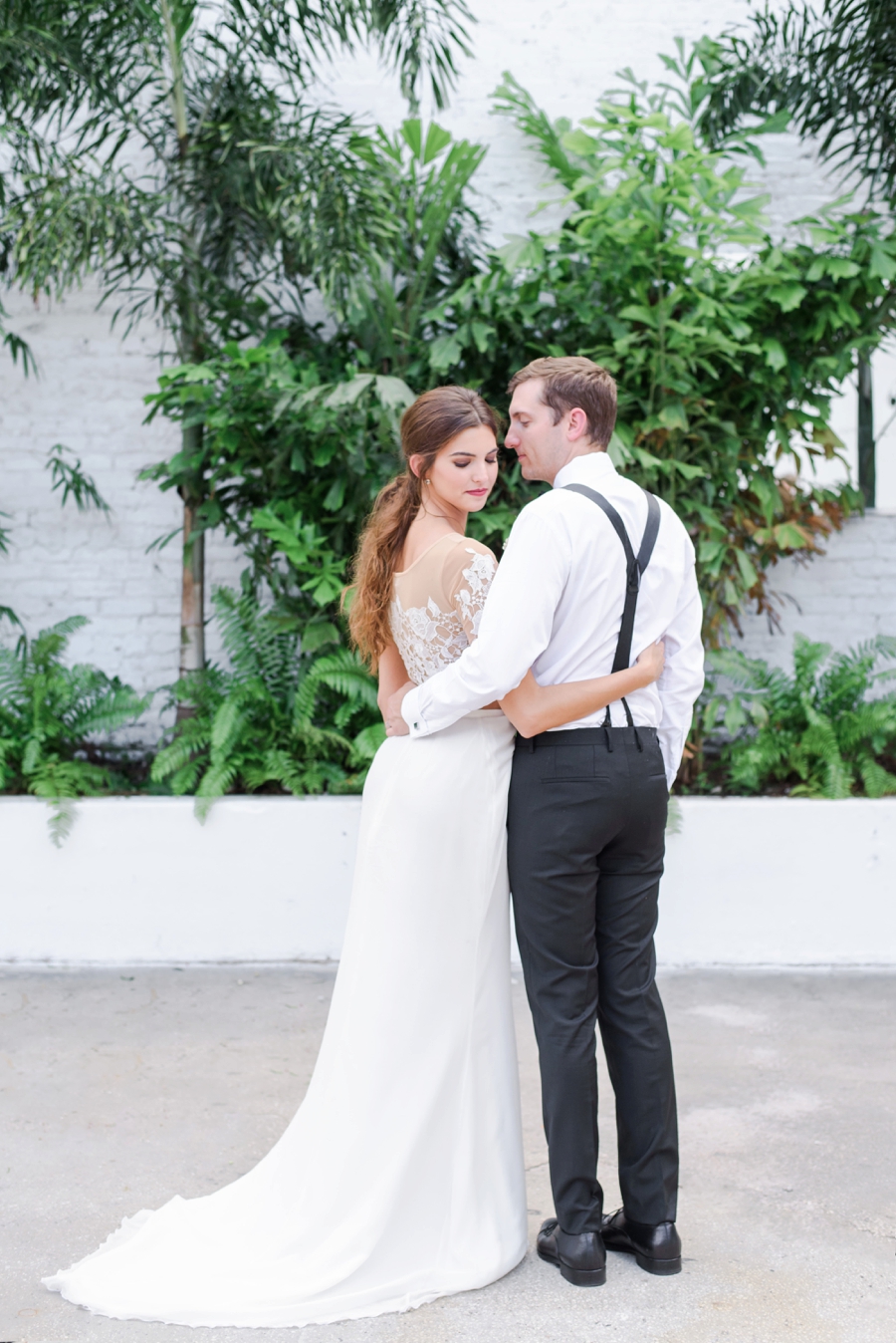 Marigold & Blue Boho Industrial Wedding Inspiration via TheELD.com