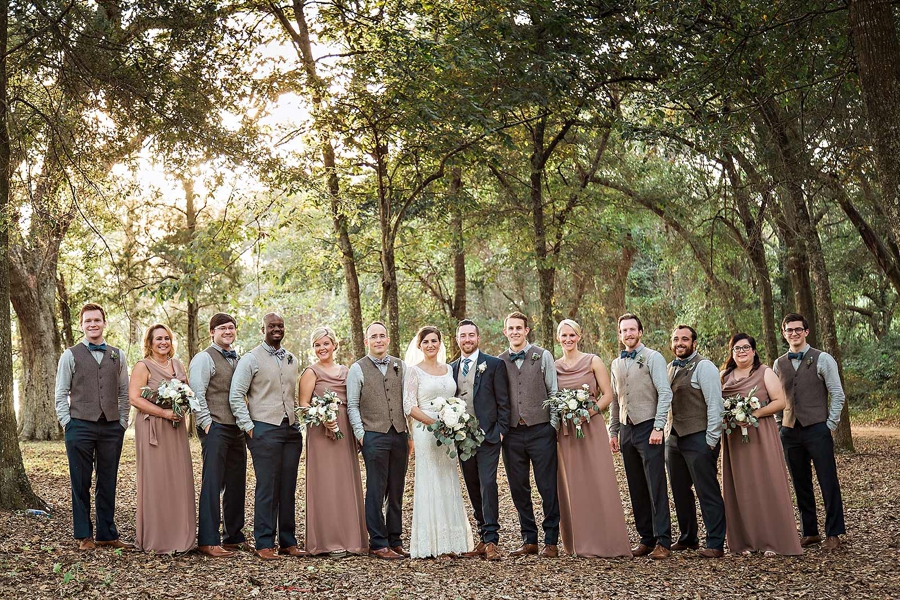 Rustic Industrial Alabama Wedding via TheELD.com