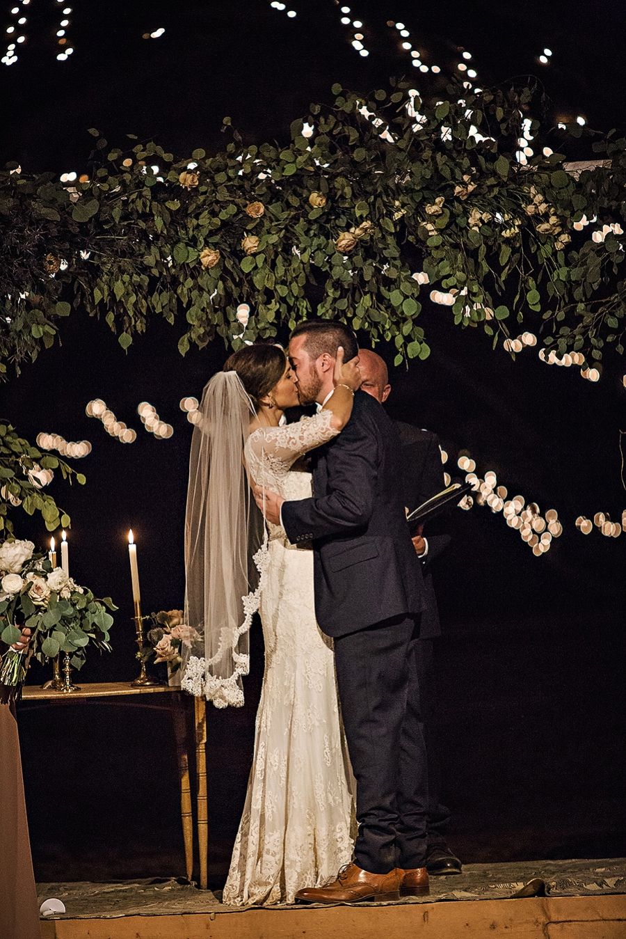 Rustic Industrial Alabama Wedding via TheELD.com