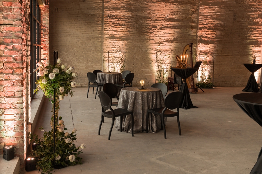 Modern Industrial Chic Wedding Inspiration via TheELD.com