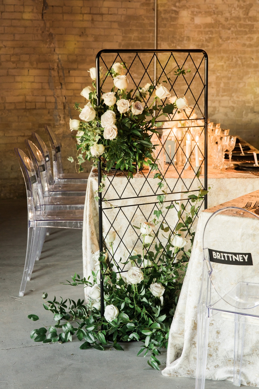 Modern Industrial Chic Wedding Inspiration via TheELD.com