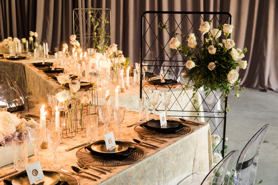 Modern Industrial Chic Wedding Inspiration via TheELD.com