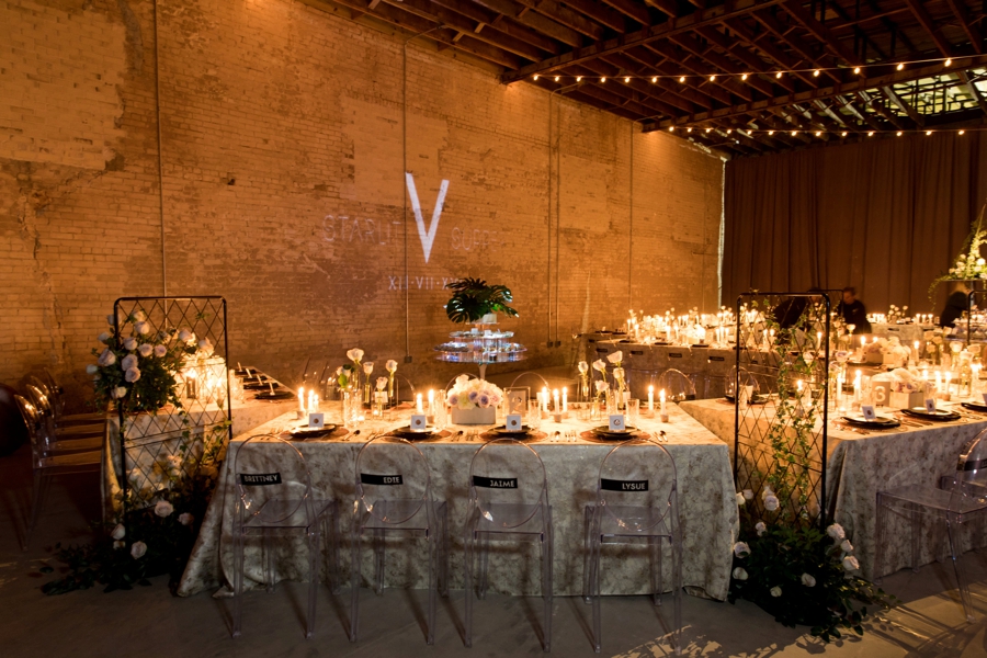 Modern Industrial Chic Wedding Inspiration via TheELD.com