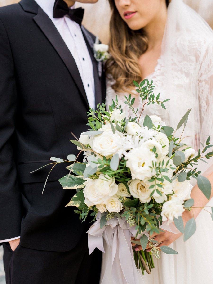 Elegant Lavender & Blue Coastal Wedding Inspiration via TheELD.com