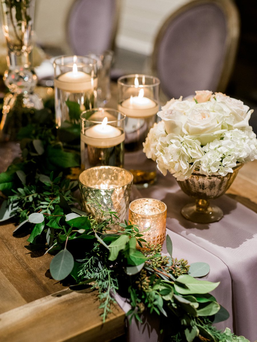 Elegant Lavender & Blue Coastal Wedding Inspiration via TheELD.com