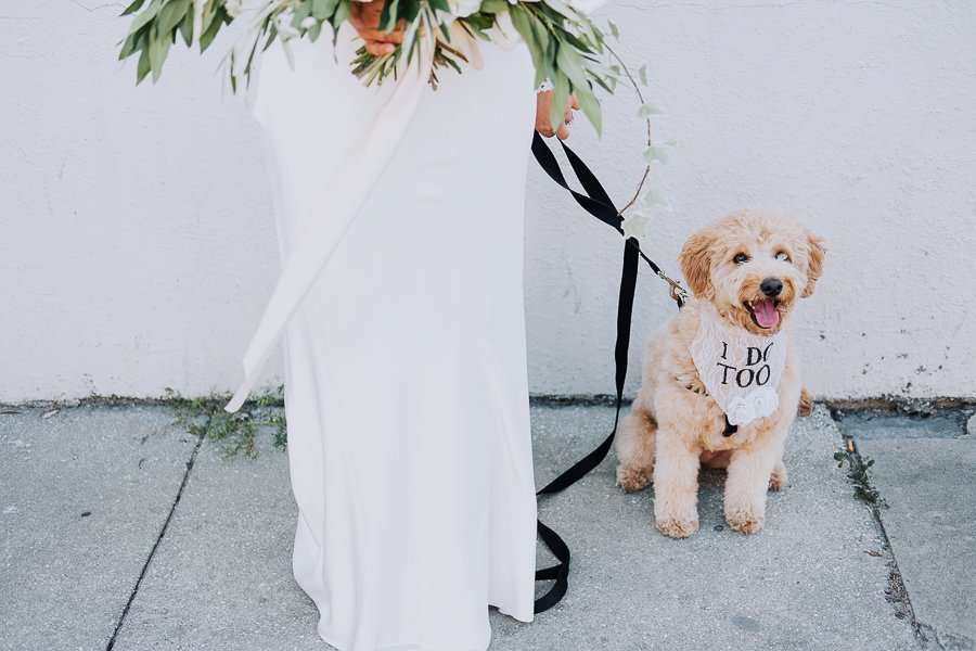 Plum and Ivory Industrial Tampa Wedding via TheELD.com