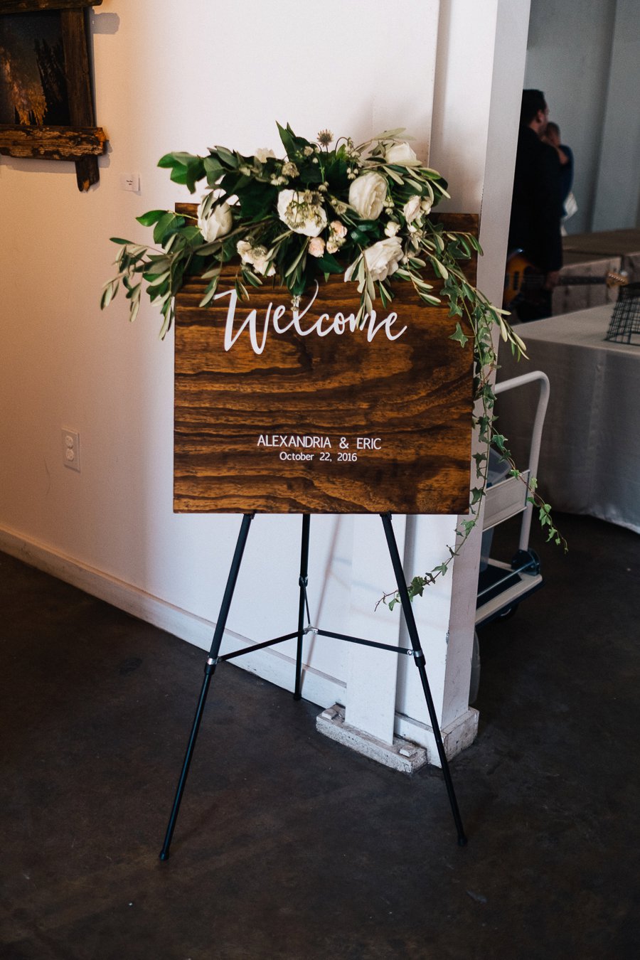 Plum and Ivory Industrial Tampa Wedding via TheELD.com