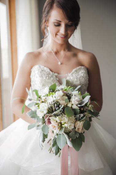 Soft Blush and Gray Wedding Inspiration | Every Last Detail