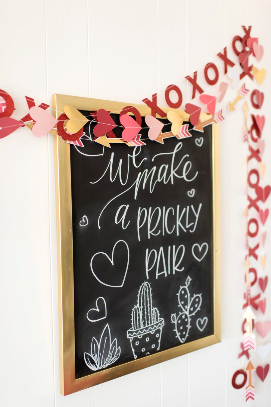 Prickly Pair Valentines Day Party Ideas via TheELD.com