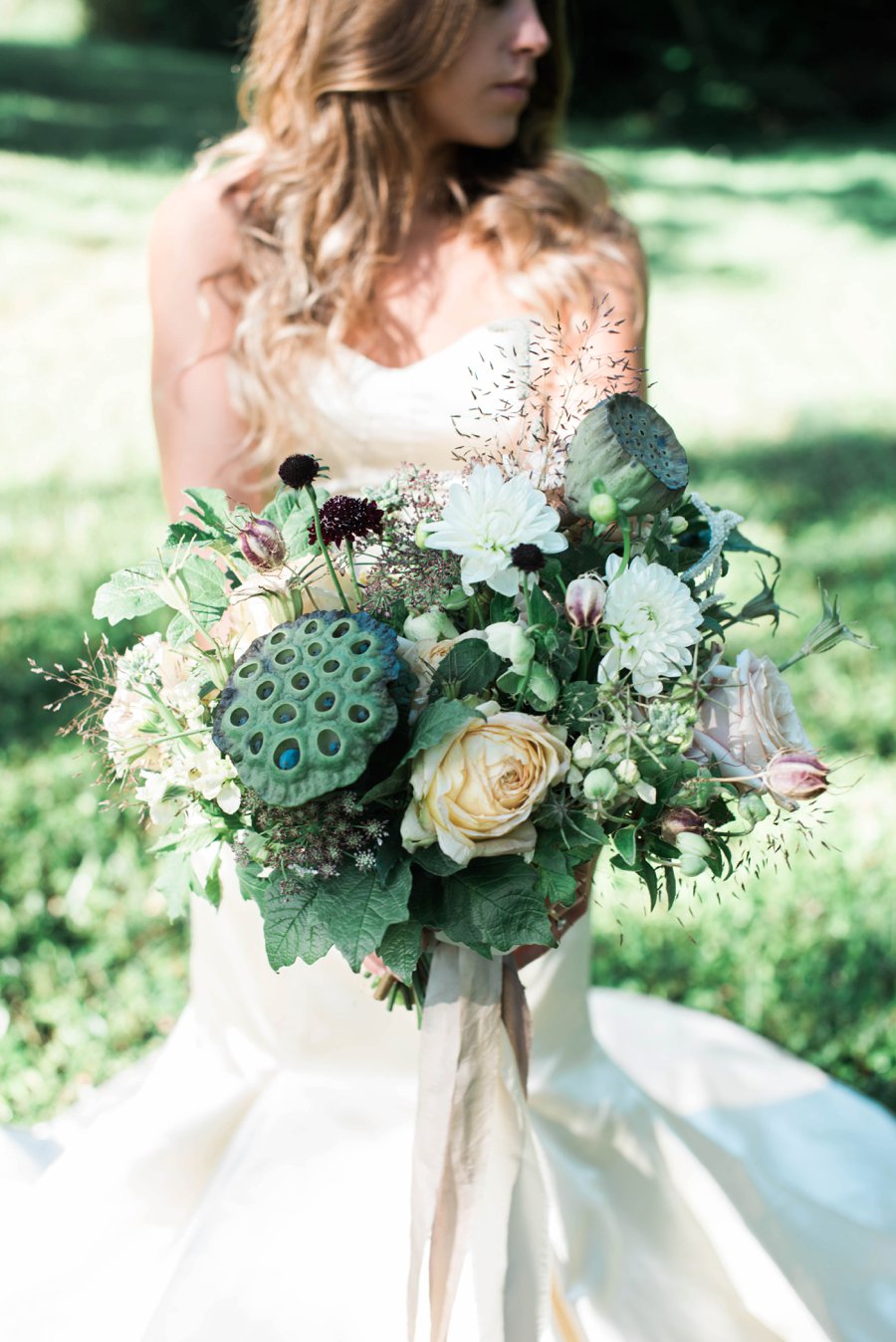 Classic Pink, Burgundy, & Green Mountain Wedding Ideas via TheELD.com