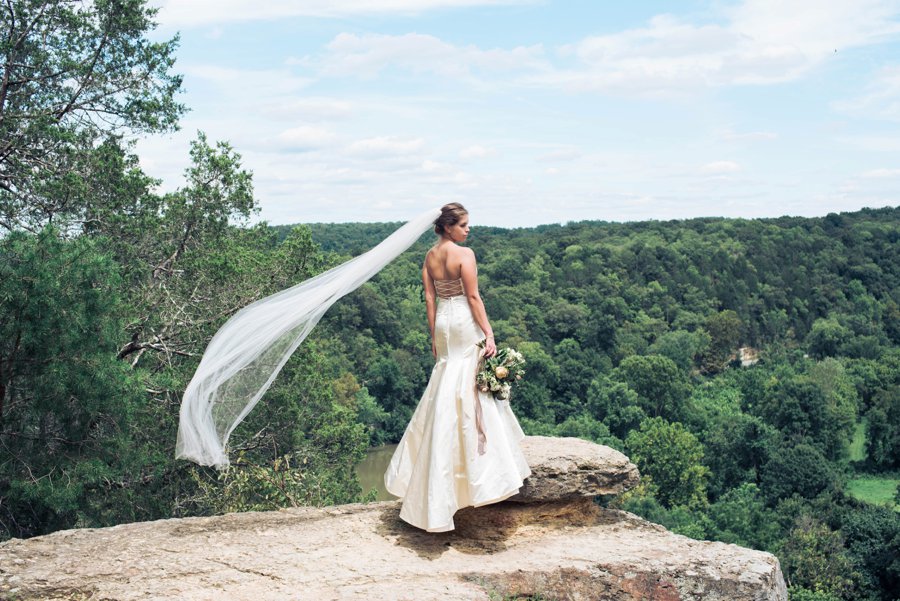 Classic Pink, Burgundy, & Green Mountain Wedding Ideas via TheELD.com