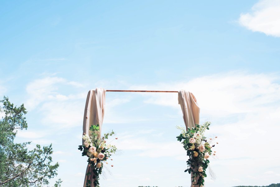 Classic Pink, Burgundy, & Green Mountain Wedding Ideas via TheELD.com