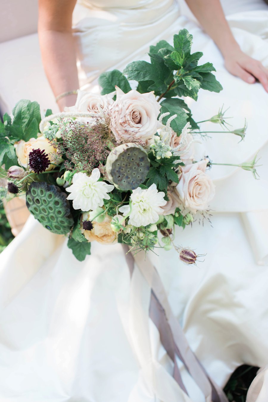 Classic Pink, Burgundy, & Green Mountain Wedding Ideas via TheELD.com