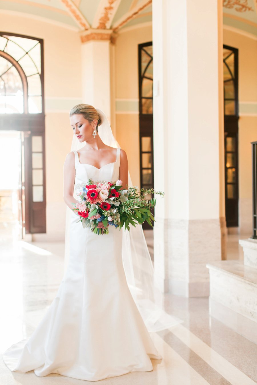 Elegant Pink and Red Wedding Ideas via TheELD.com