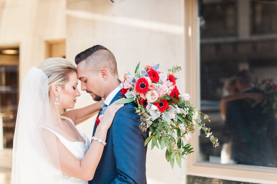 Elegant Pink and Red Wedding Ideas via TheELD.com