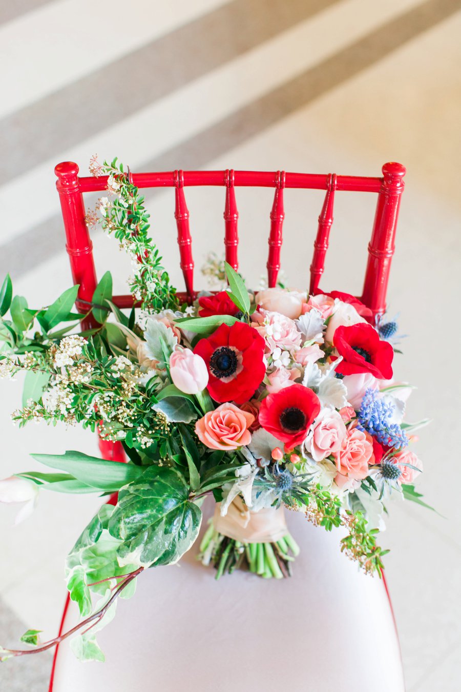 Elegant Pink and Red Wedding Ideas via TheELD.com