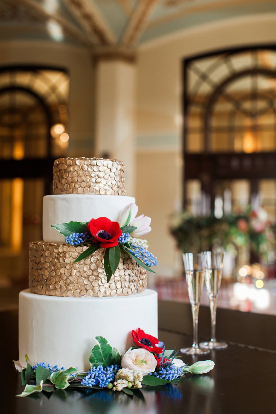 Elegant Pink and Red Wedding Ideas via TheELD.com