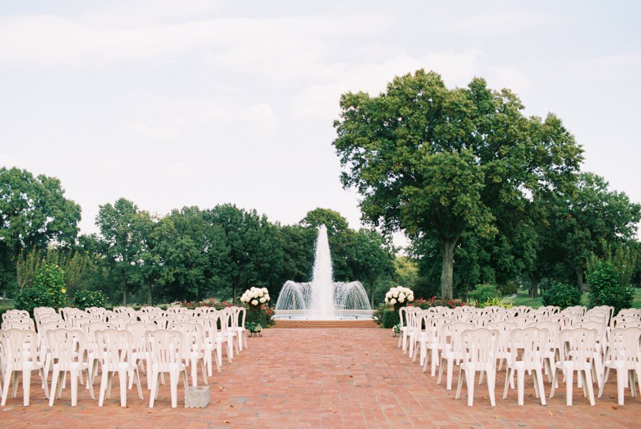 Blush & Gray Elegant Rustic Country Club Wedding via TheELD.com