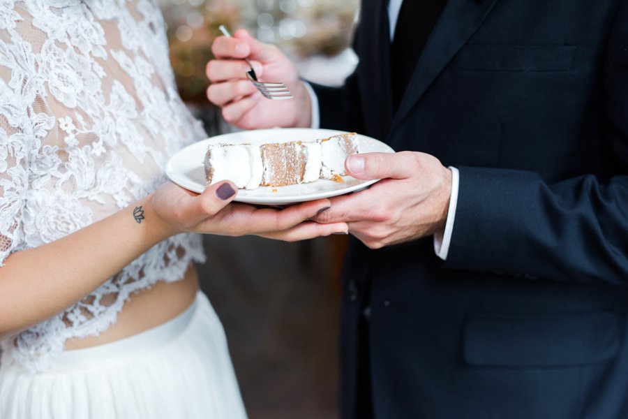 Peach & White Elegant Rustic Vineyard Wedding Ideas via TheELD.com