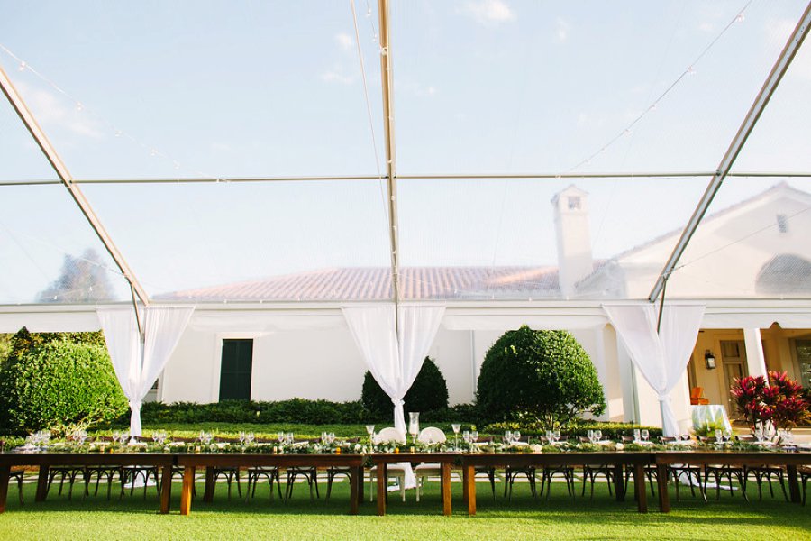 Classic Yellow and Blue Florida Beach Wedding via TheELD.com