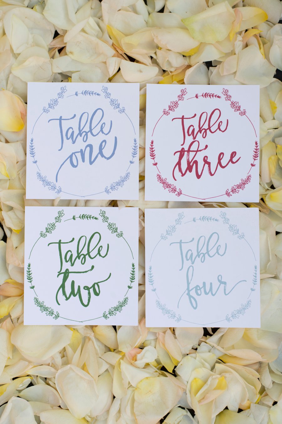 Wedding Inspiration For All Four Seasons via TheELD.com