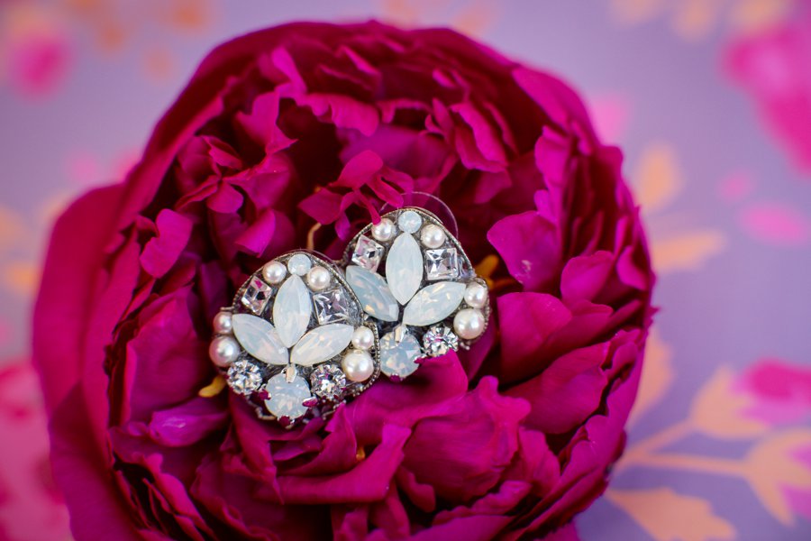 Colorful Pink & Berry Modern Wedding Ideas via TheELD.com