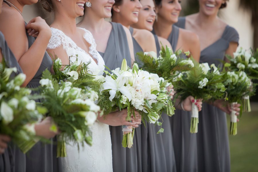 Green & White Elegant Pensacola Wedding via TheELD.com