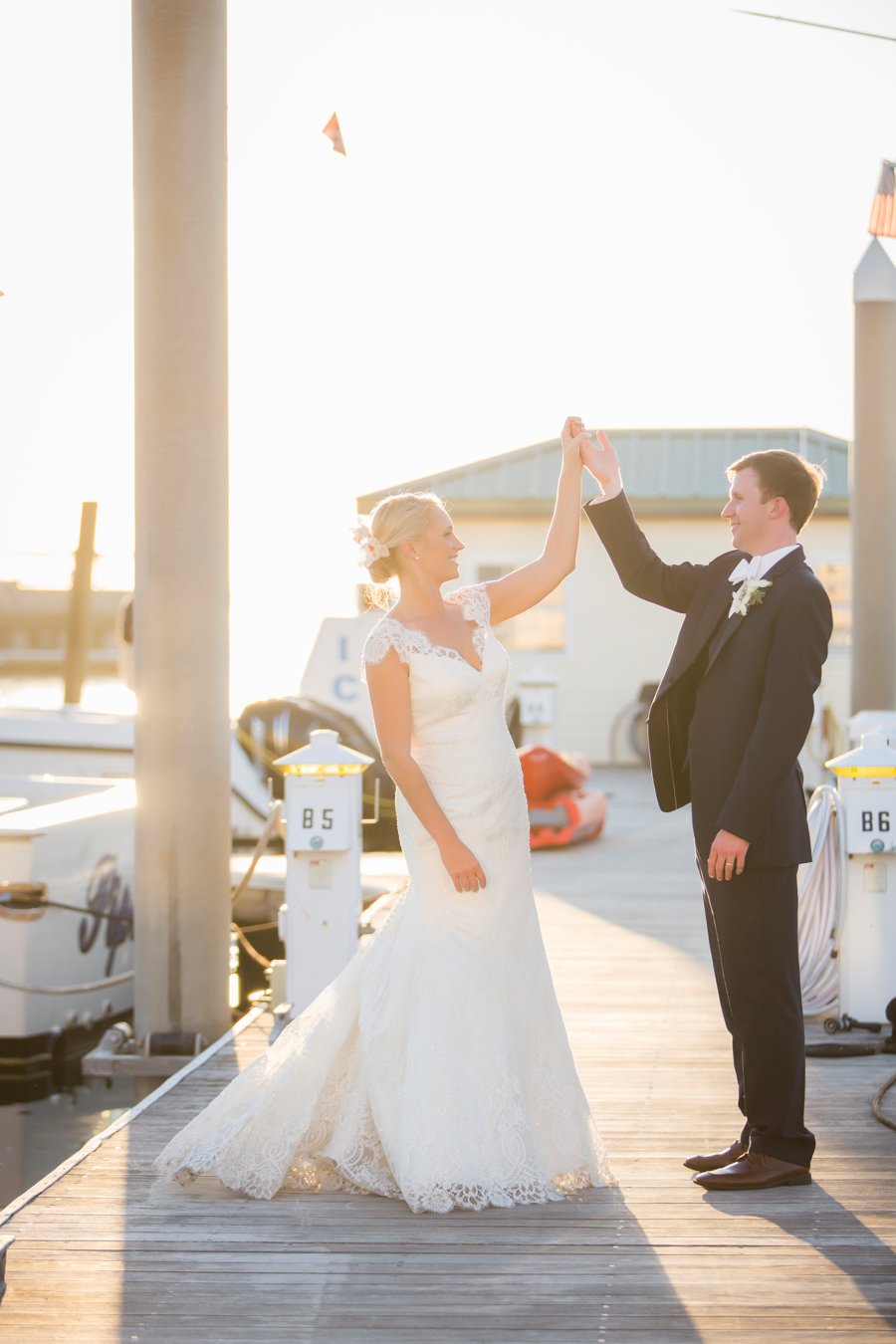 Green & White Elegant Pensacola Wedding via TheELD.com