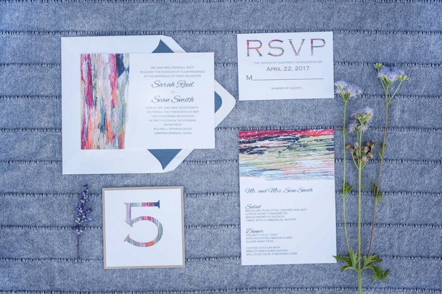 Colorful & Bold Industrial Wedding Ideas via TheELD.com