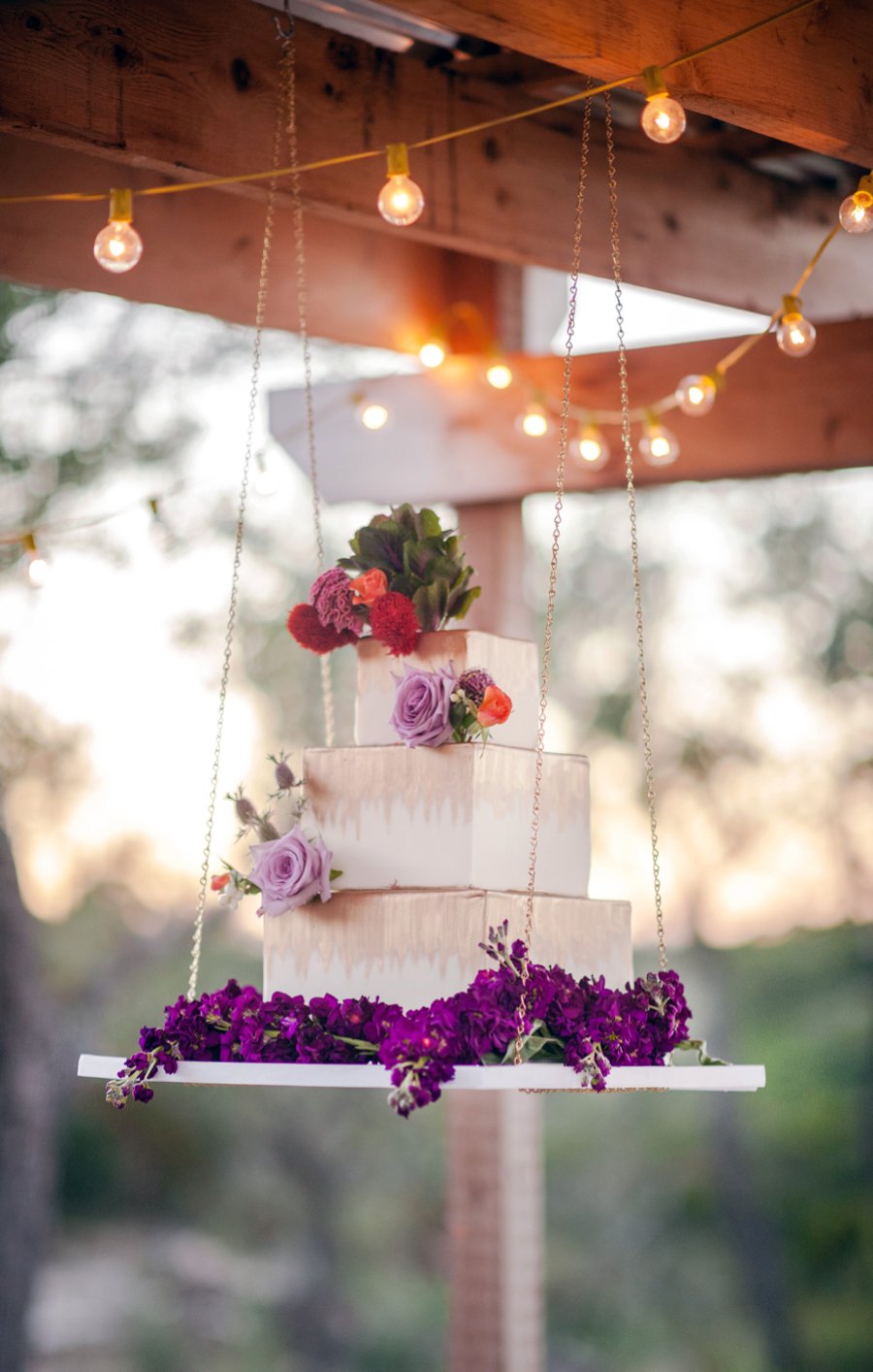 Colorful & Bold Industrial Wedding Ideas via TheELD.com