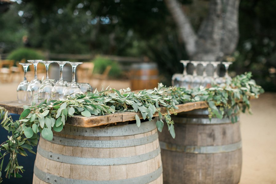 Romantic Blush & Green Big Sur Wedding via TheELD.com