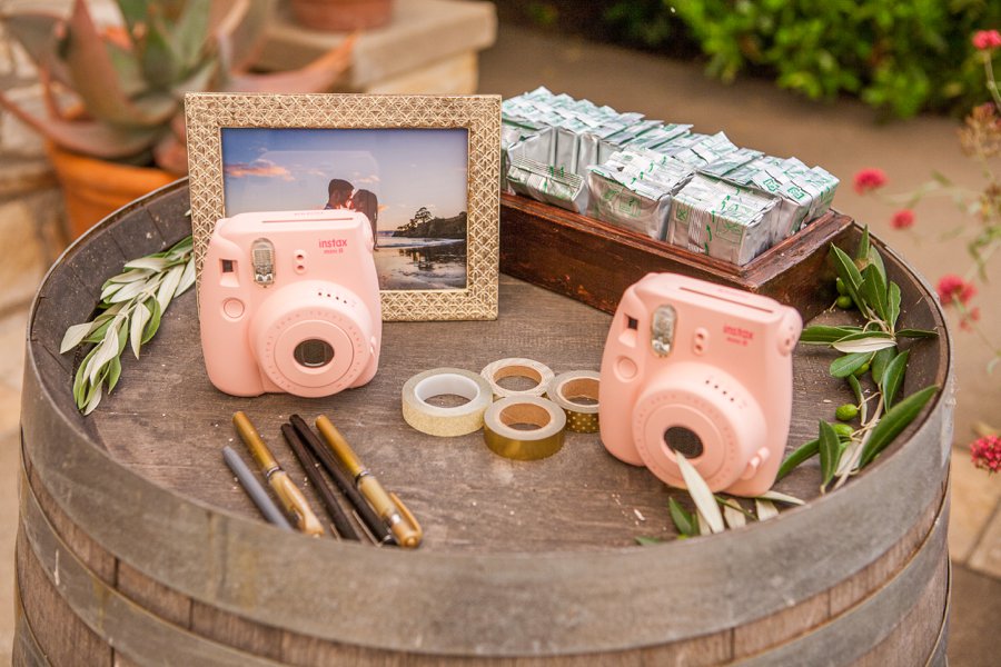 Romantic Blush & Green Big Sur Wedding via TheELD.com