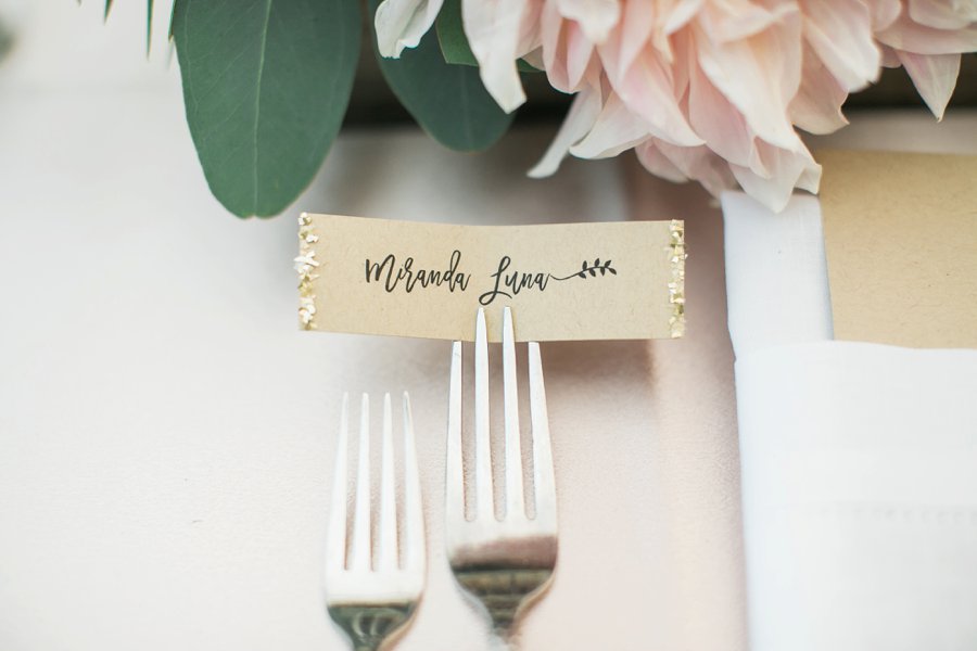 Romantic Blush & Green Big Sur Wedding via TheELD.com