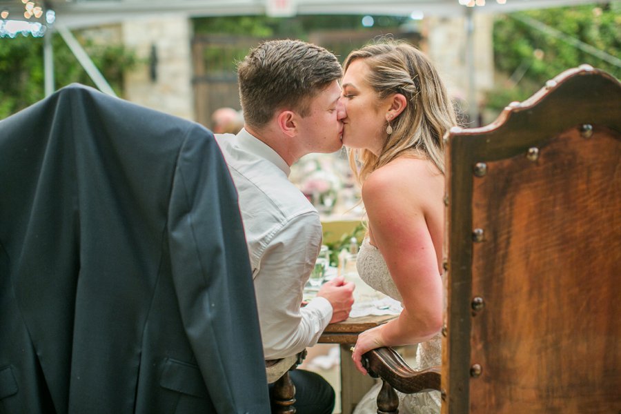 Romantic Blush & Green Big Sur Wedding via TheELD.com