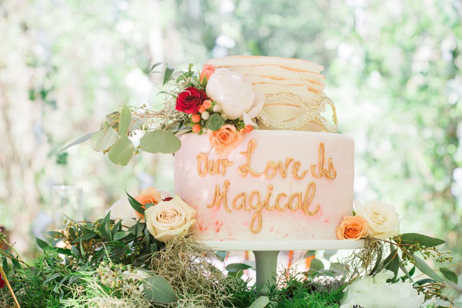 Colorful Enchanted Garden Wedding Ideas via TheELD.com