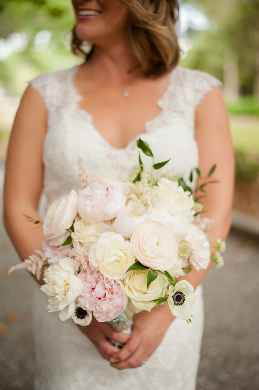 A Garden Inspired Blush Florida Wedding via TheELD.com