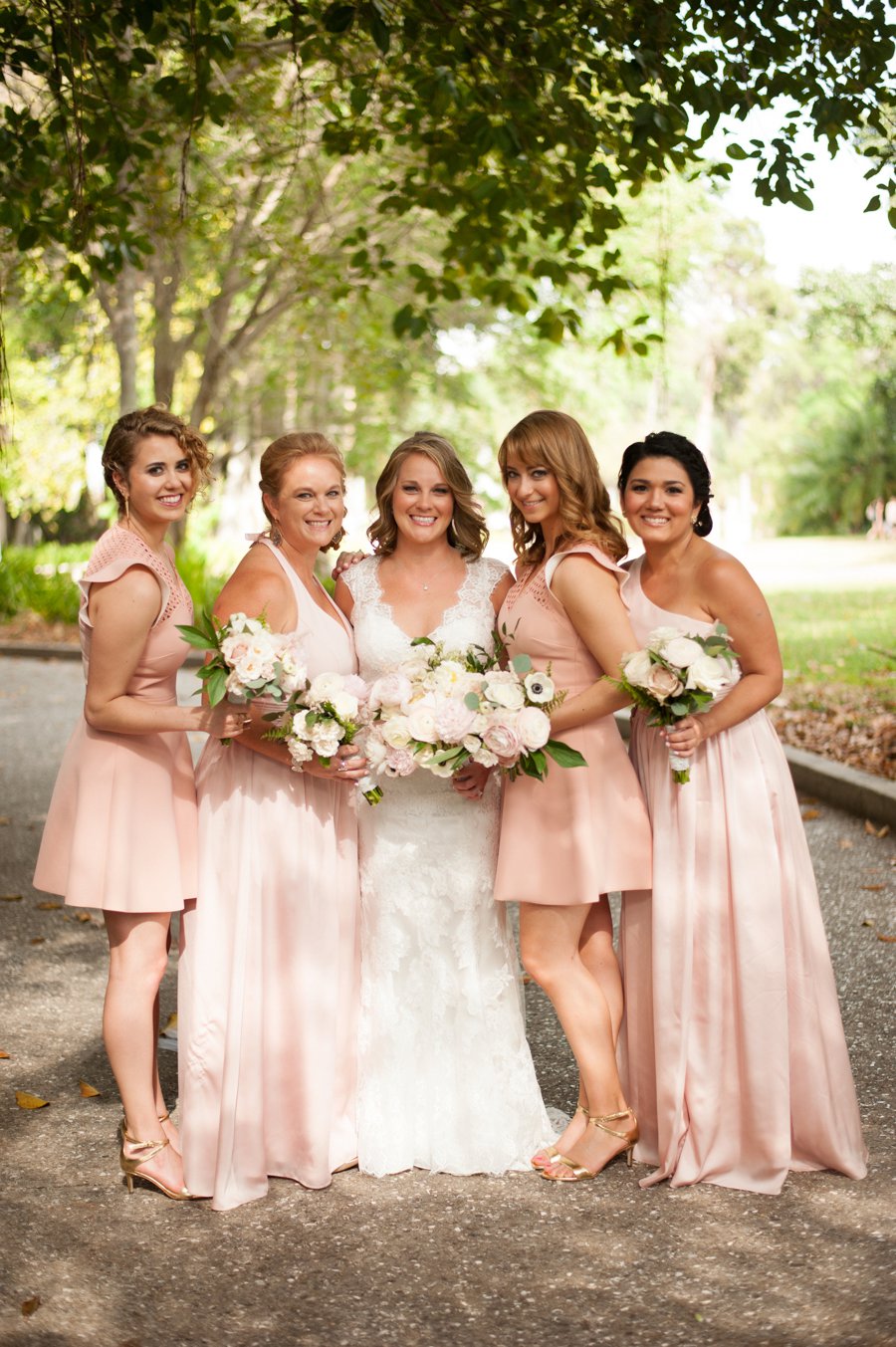 A Garden Inspired Blush Florida Wedding via TheELD.com